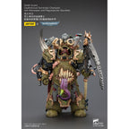 Produktbild Warhammer 40K Actionfigur 1/18 Death Guard Deathshroud Terminator Champion med Manreaper och Plaguespurter Gauntlets 14 cm
