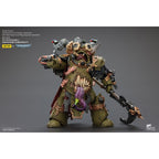 Produktbild Warhammer 40K Actionfigur 1/18 Death Guard Deathshroud Terminator Champion med Manreaper och Plaguespurter Gauntlets 14 cm