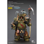 Produktbild Warhammer 40k Actionfigur 1/18 Death Guard Deathshroud Terminator 1 med Manreaper och Plaguespurter Gauntlet 14 cm