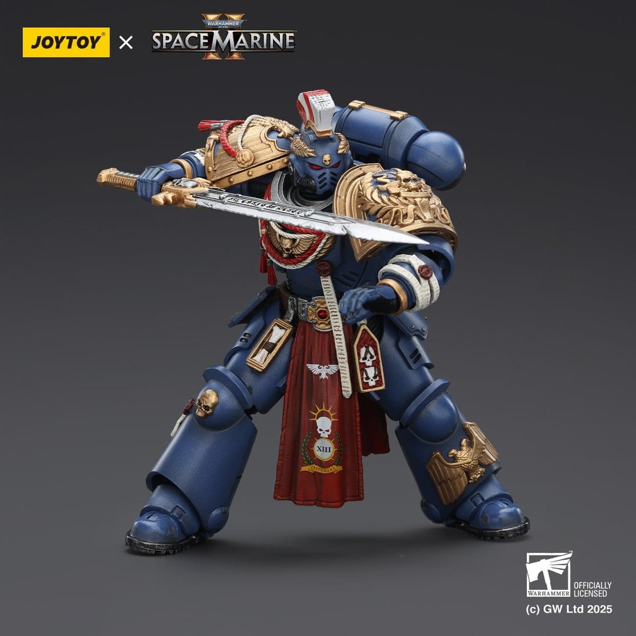 Produktbild Warhammer 40,000 Actionfigur Ultramarines Relic Primus Armour 12 cm