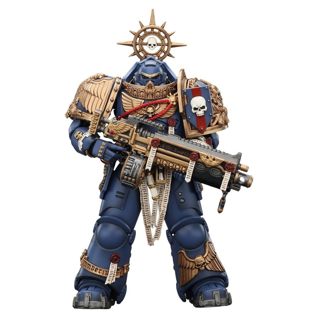 Produktbild Warhammer 40,000 actionfigur Ultramarines Heavy Relic Primus Armor 13 cm