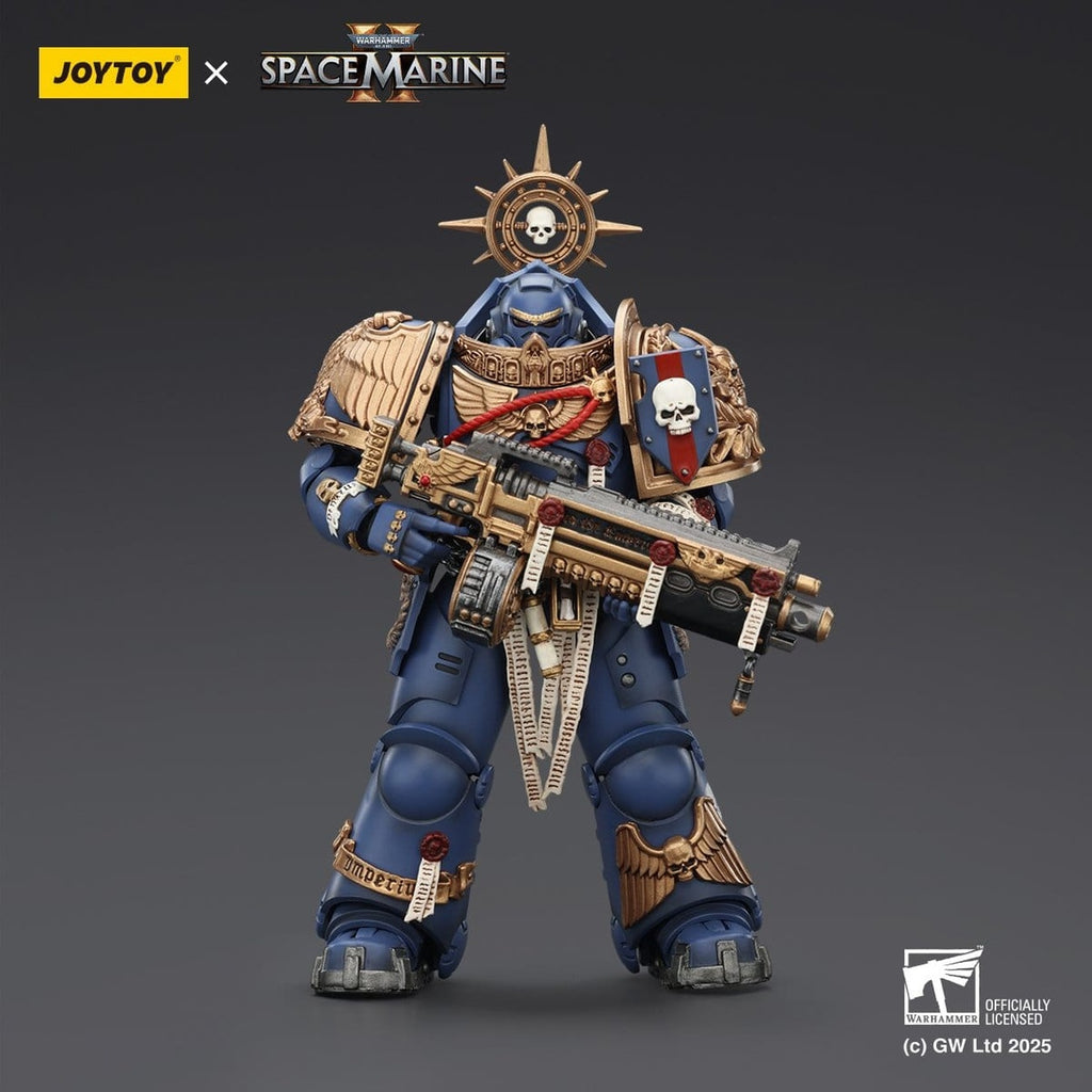 Produktbild Warhammer 40,000 actionfigur Ultramarines Heavy Relic Primus Armor 13 cm