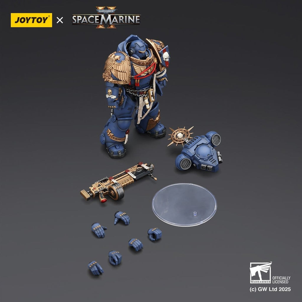 Produktbild Warhammer 40,000 actionfigur Ultramarines Heavy Relic Primus Armor 13 cm