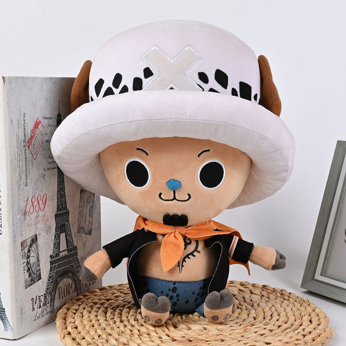 Produktbild One Piece plyschfigurer Chopper x Law New World Ver. 20 cm