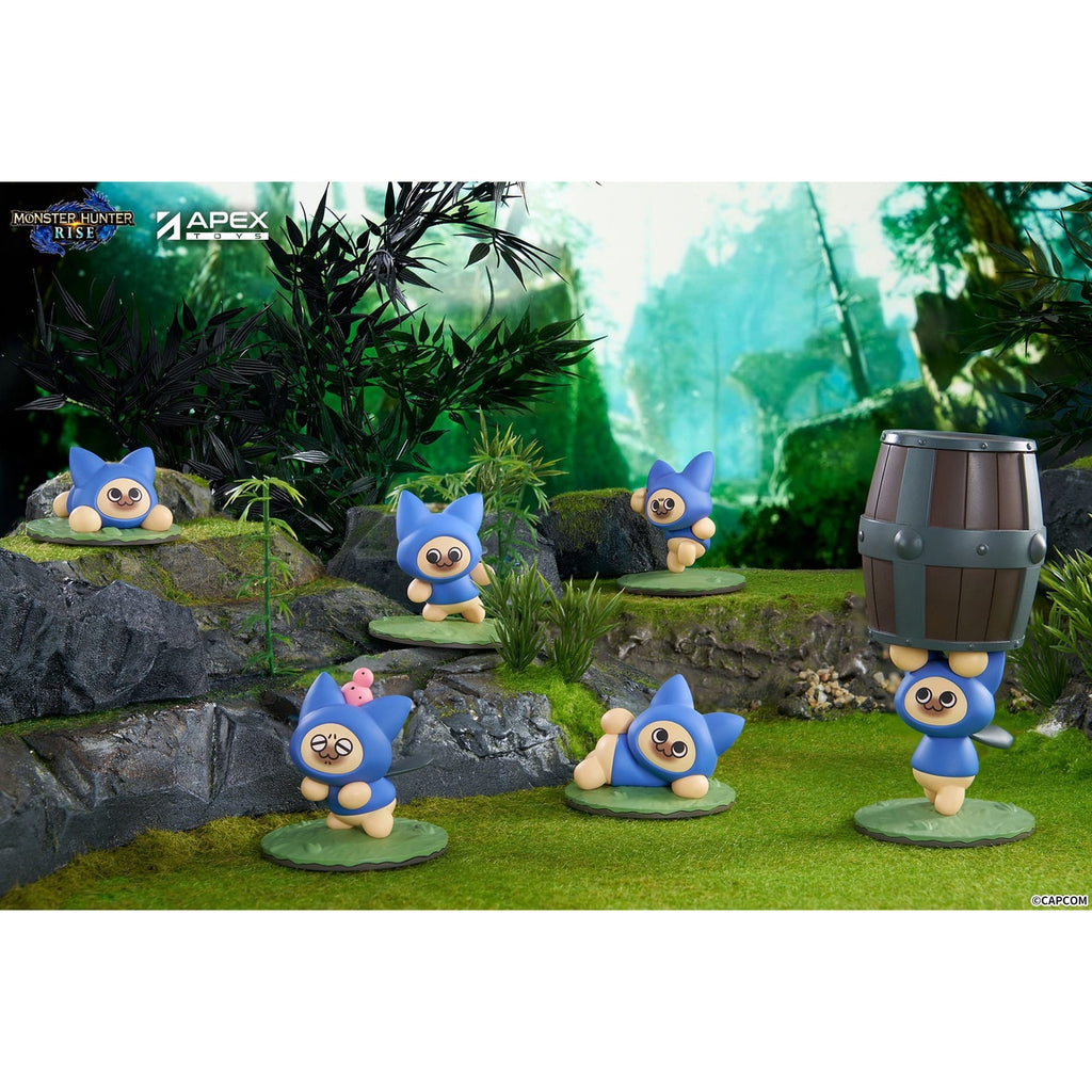 Produktbild Monster Hunter Rise Samlarfigurer 6-pack Felyne Cat