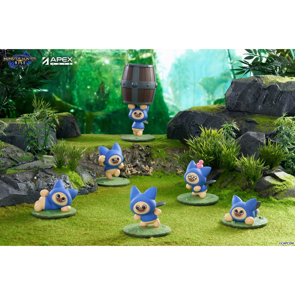 Produktbild Monster Hunter Rise Samlarfigurer 6-pack Felyne Cat