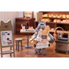 Produktbild Decorated Life Collection PVC-staty Ett Tea Time Cats - Cat Town Bakery Staff & Customer Set 12 cm