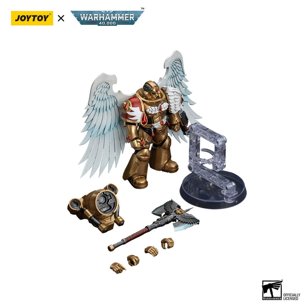 Produktbild Warhammer 40,000 Actionfigur 1/18 Blood Angels Sanguinary Guard with Encarmine Axe 12 cm