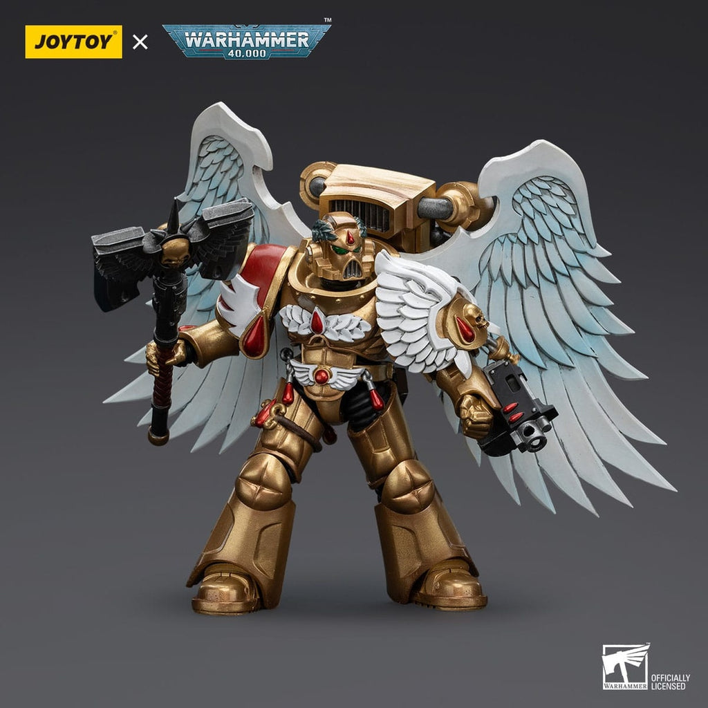 Produktbild Warhammer 40,000 Actionfigur 1/18 Blood Angels Sanguinary Guard with Encarmine Axe 12 cm