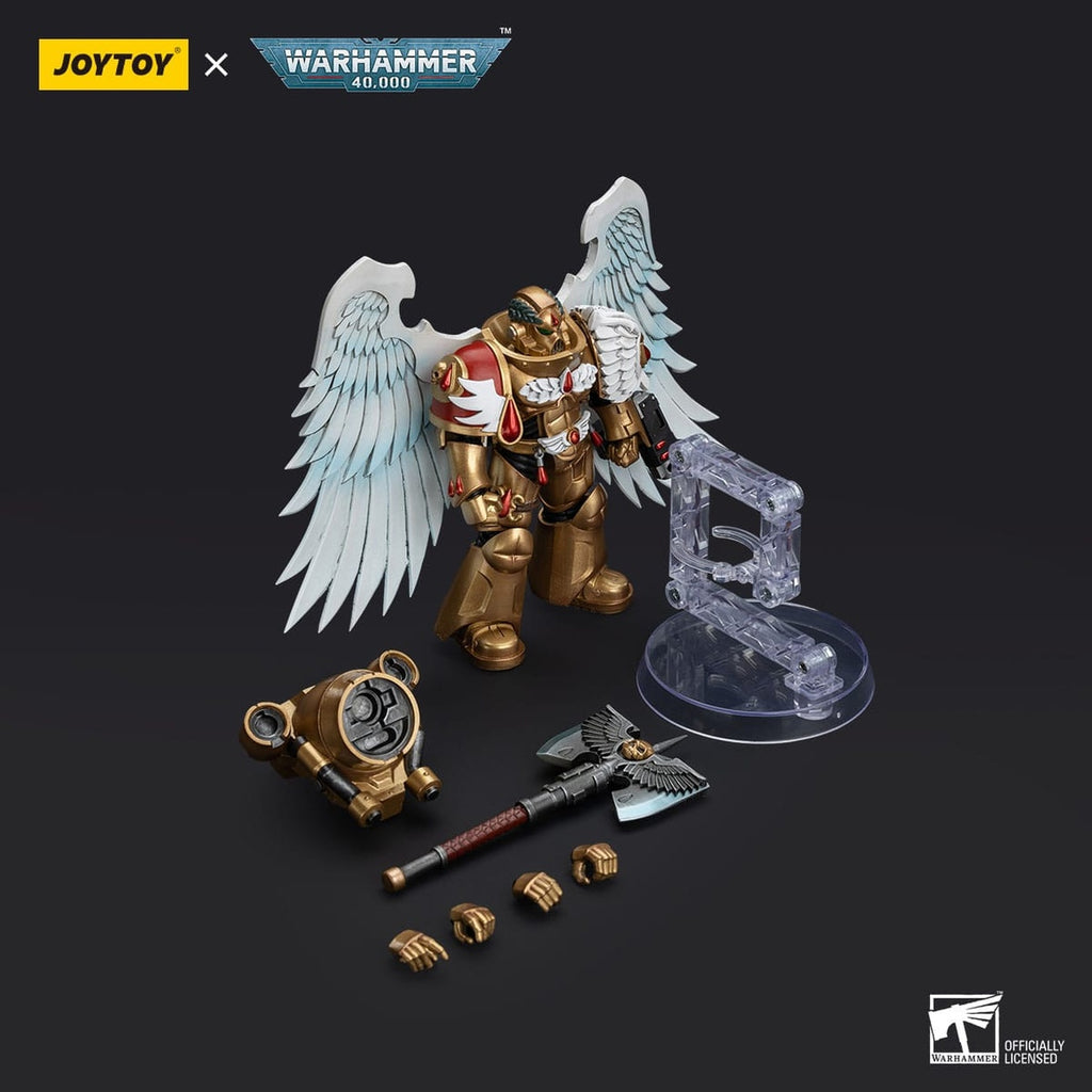 Produktbild Warhammer 40,000 Actionfigur 1/18 Blood Angels Sanguinary Guard with Encarmine Axe 12 cm