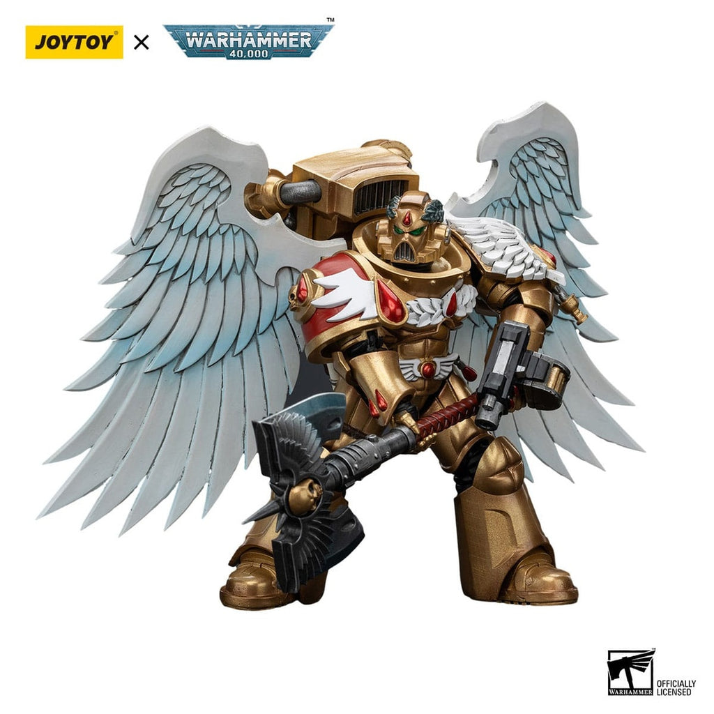 Produktbild Warhammer 40,000 Actionfigur 1/18 Blood Angels Sanguinary Guard with Encarmine Axe 12 cm