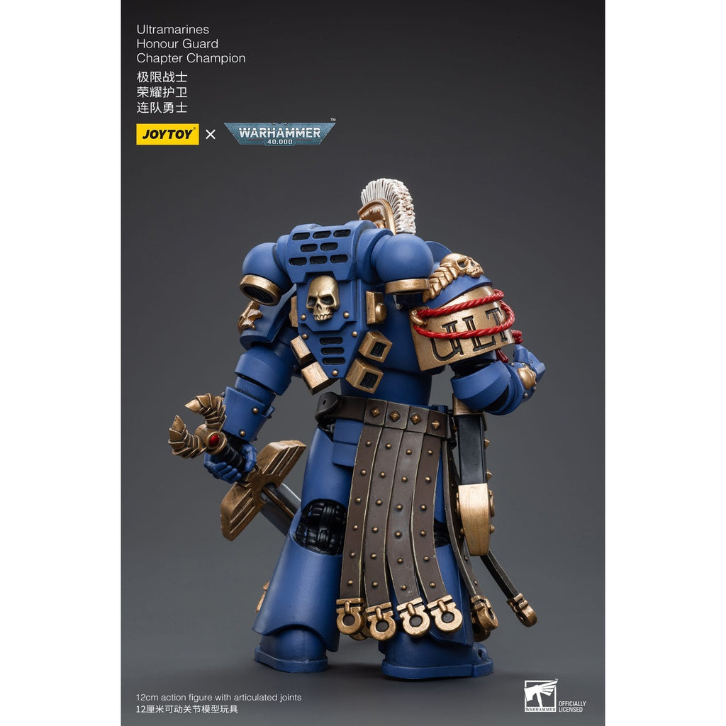 Produktbild Warhammer 40k actionfigur 1/18 Ultramarines Honour Guard Chapter Champion 12 cm