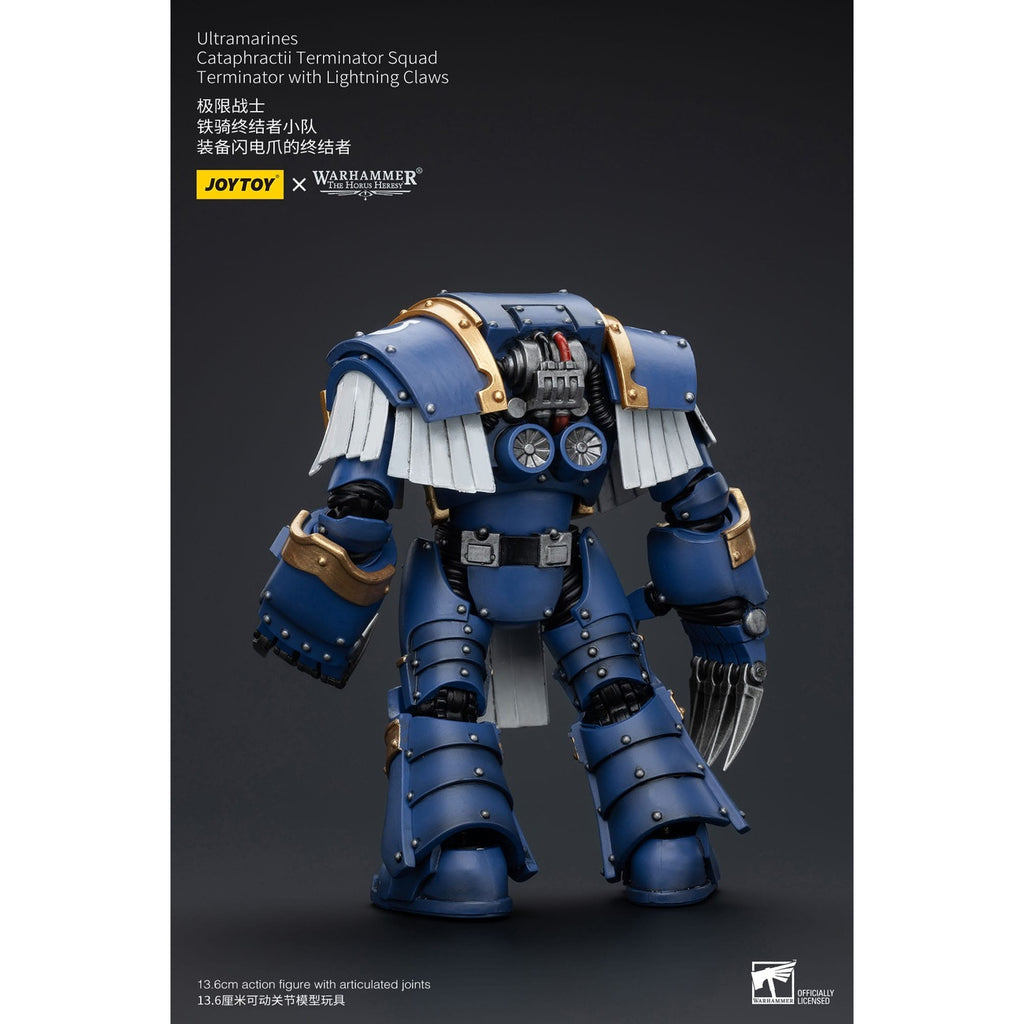 Produktbild Warhammer The Horus Heresy actionfigur 1/18 Ultramarines Cataphractii Terminator Squad Terminator with Lightning Claws 1