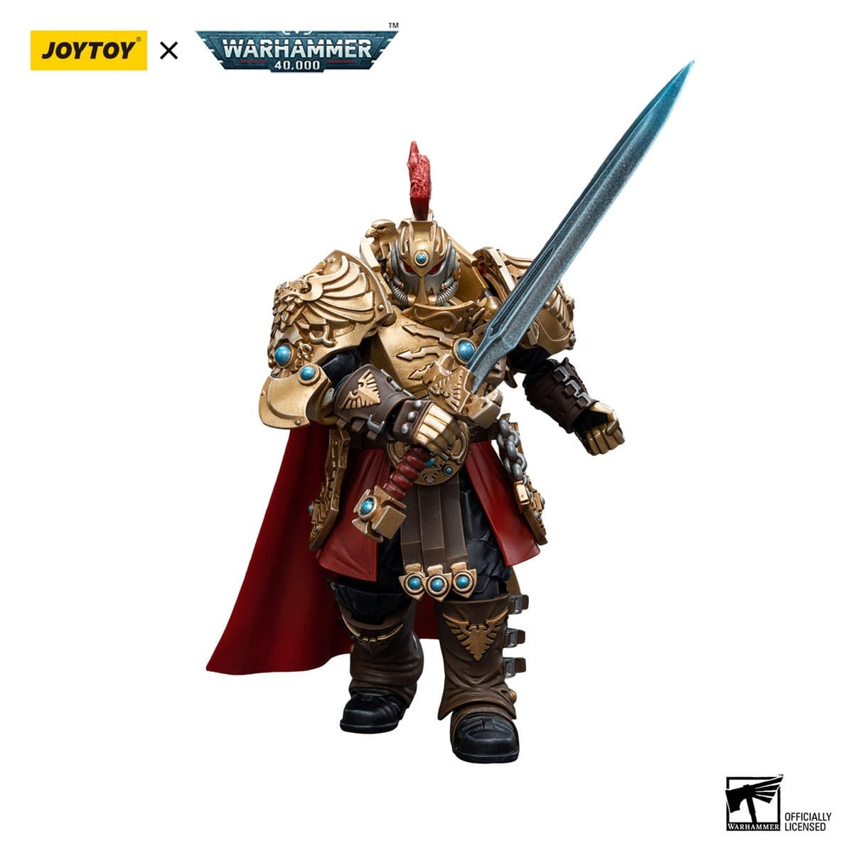 Produktbild Warhammer 40k Actionfigur 1/18 Adeptus Custodes Blade Champion 12 cm