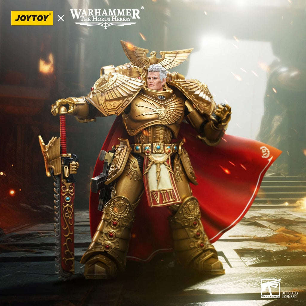 Produktbild Warhammer The Horus Heresy actionfigur 1/18 Imperial Fists Rogal Dorn Primarch of the 7th Legion 12 cm