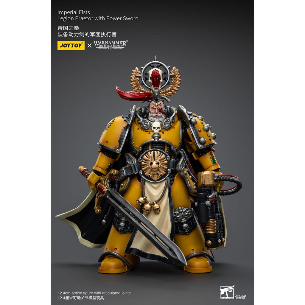 Produktbild Warhammer The Horus Heresy Actionfigur 1/18 Imperial Fists Legion Praetor with Power Sword 12 cm