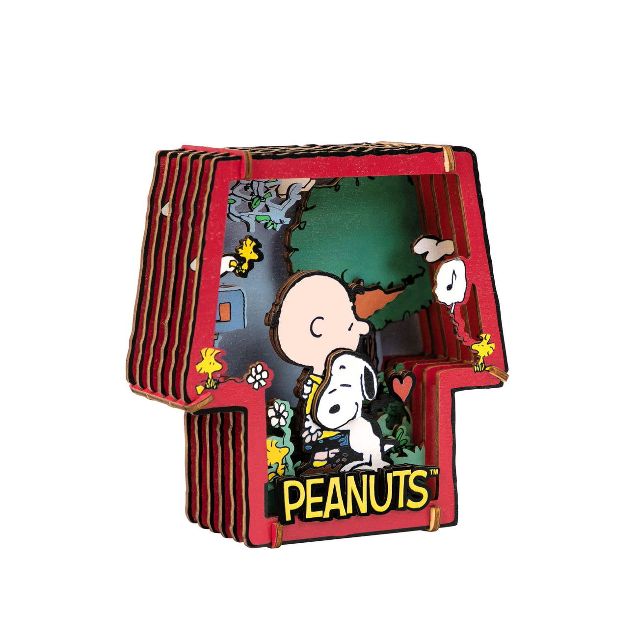 Produktbild Snobben Puremind Byggsats Wooden Theater Healing Hug