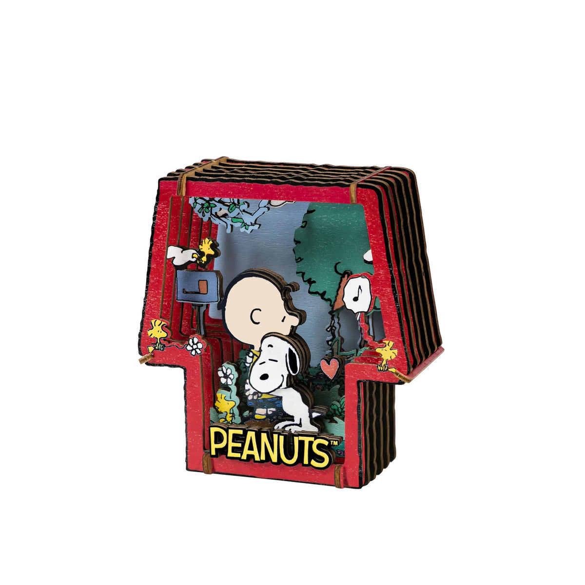 Produktbild Snobben Puremind Byggsats Wooden Theater Healing Hug