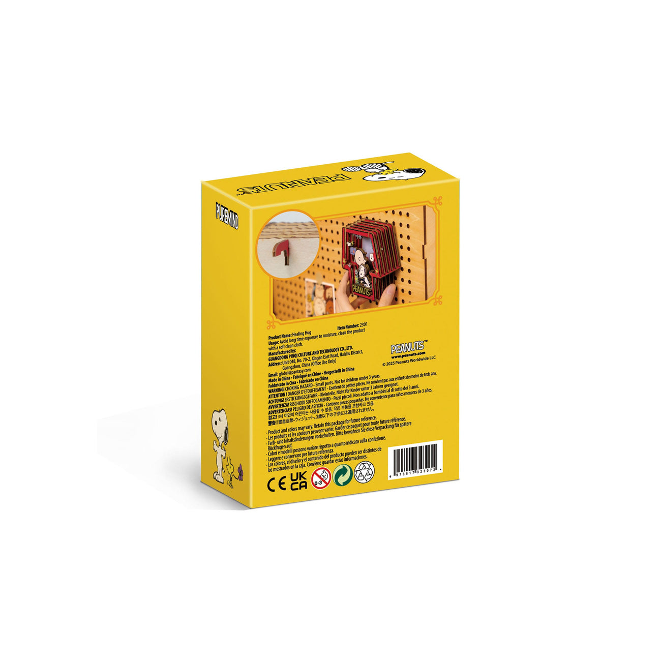 Produktbild Snobben Puremind Byggsats Wooden Theater Healing Hug