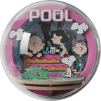 Produktbild The Peanuts Puremind Byggsats Wooden Theater Globe Cool Pool