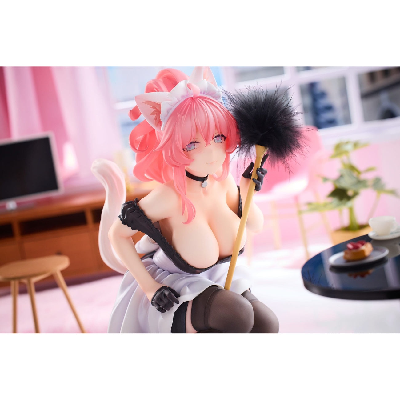 Product image Original Character PVC Statue 1/4 Cat's Thought Maid Cat Mochan 24 cm