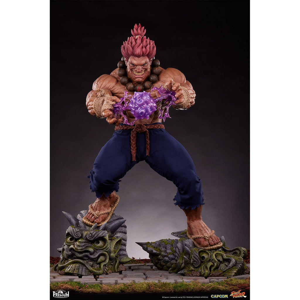 Produktbild Street Fighter Staty 1/2 Akuma 107 cm
