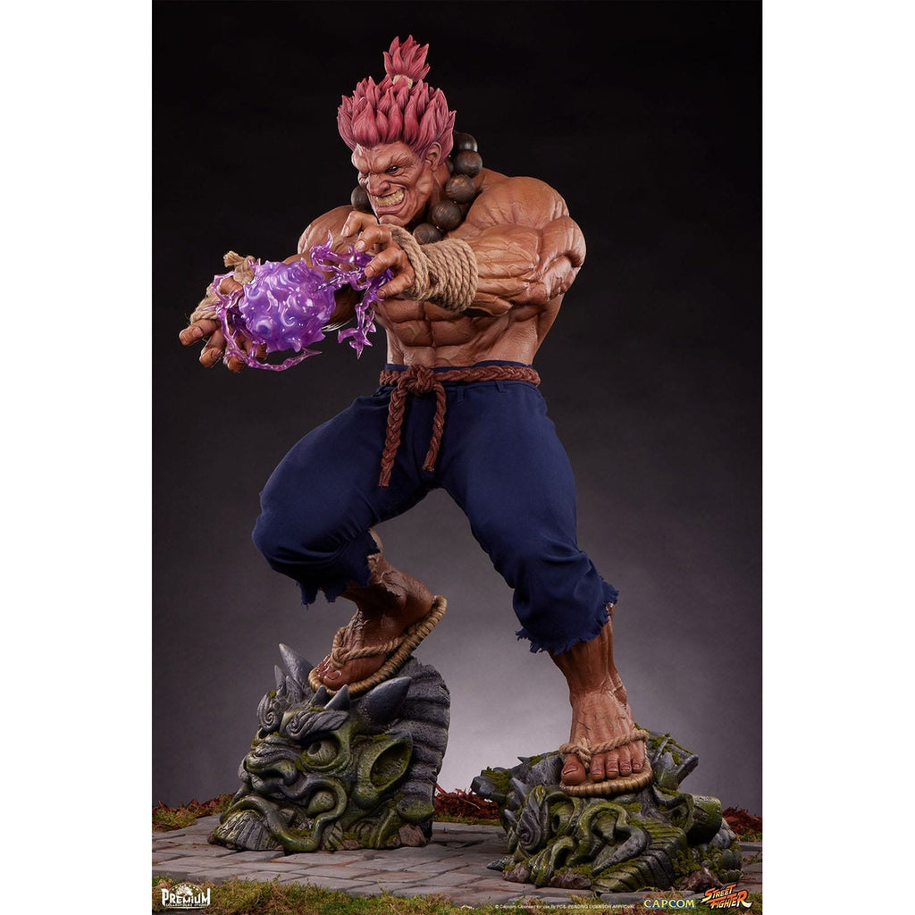 Produktbild Street Fighter Staty 1/2 Akuma 107 cm