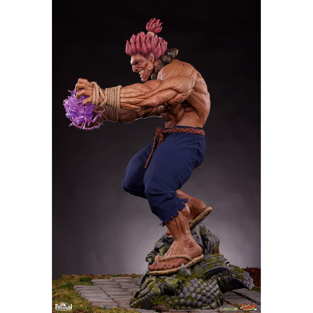 Produktbild Street Fighter Staty 1/2 Akuma 107 cm
