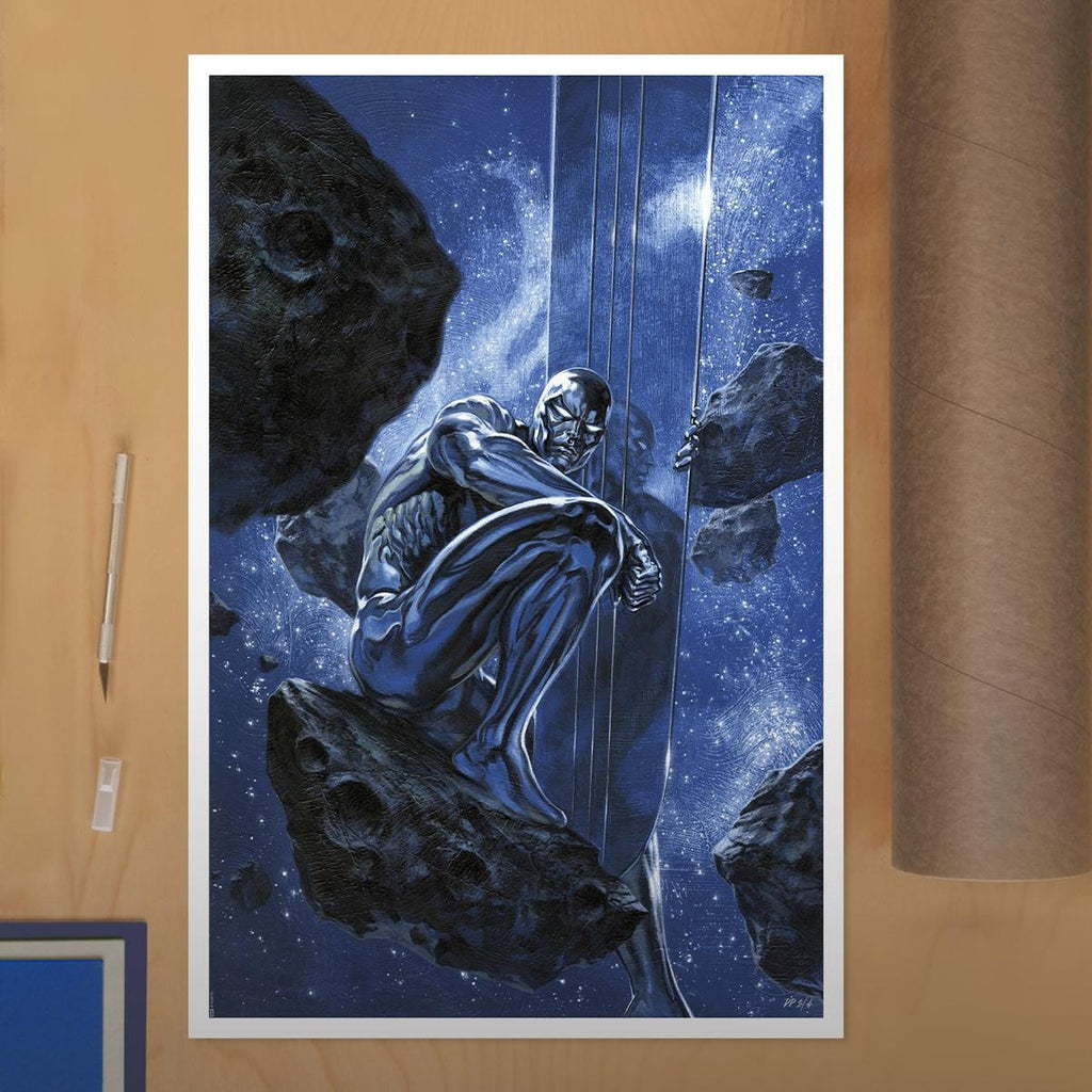 Produktbild Marvel konsttryck Silver Surfer: Ghost Light 61 x 41 cm - utan ram