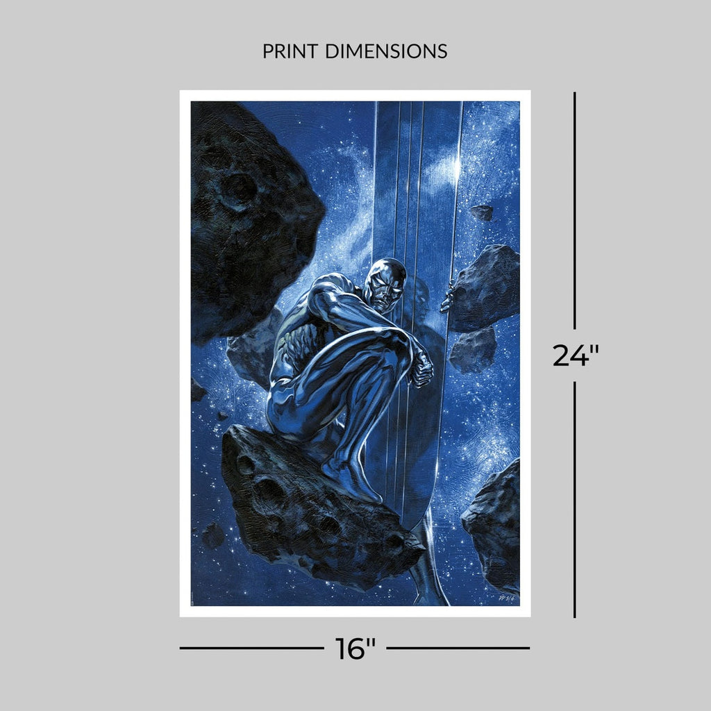 Produktbild Marvel konsttryck Silver Surfer: Ghost Light 61 x 41 cm - utan ram