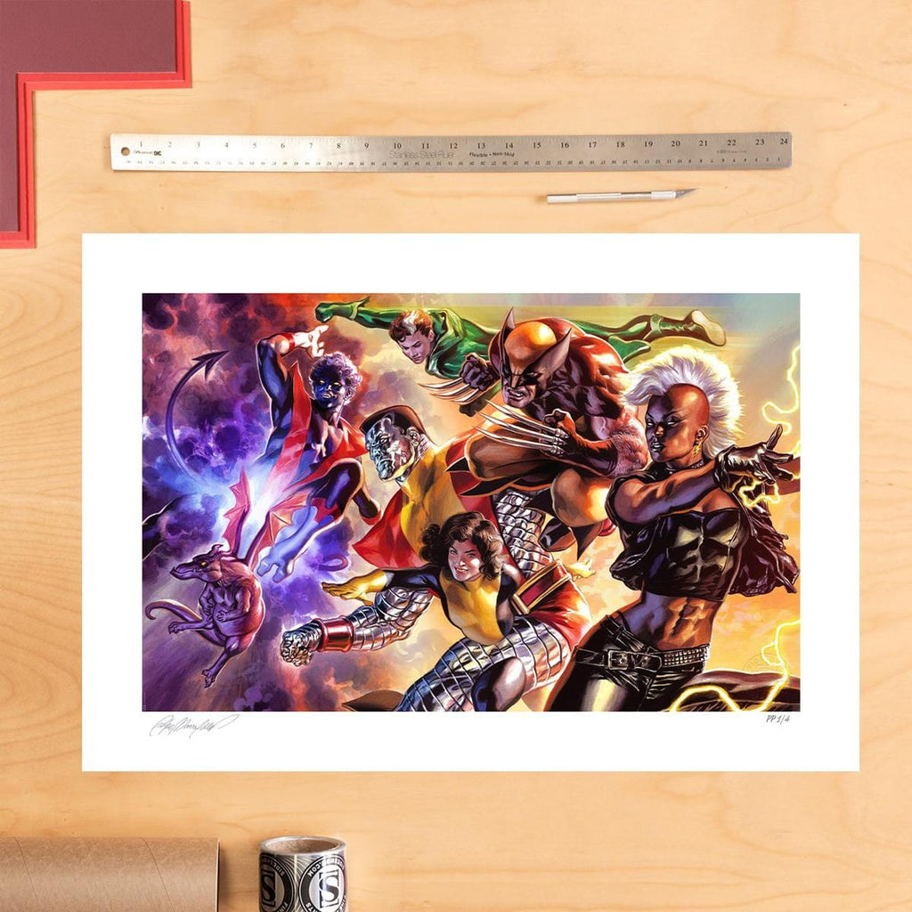 Produktbild Marvel X-Men Konsttryck The X-Men av Felipe Massafera 46 x 66 cm – utan ram