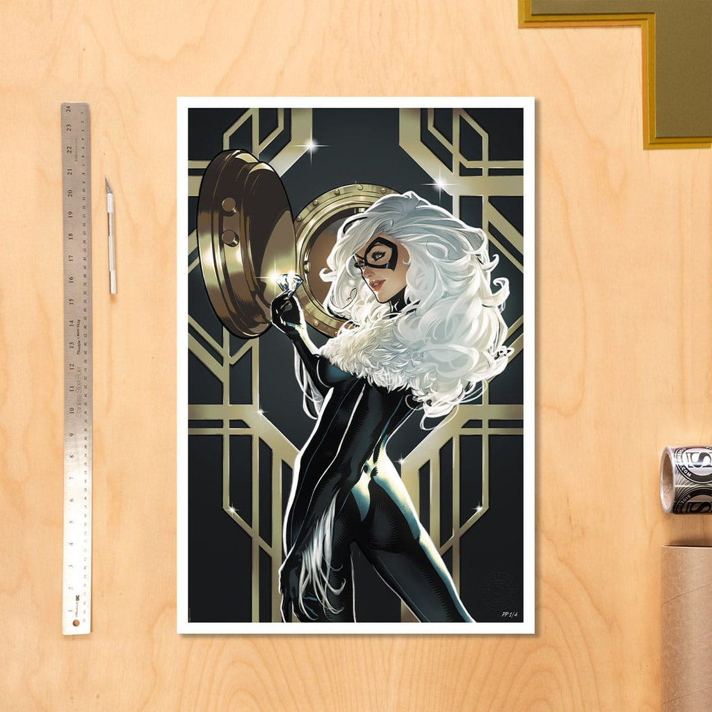 Produktbild The Amazing Spider-Man konsttryck Cosmic Black Cat 61 x 41 cm - utan ram