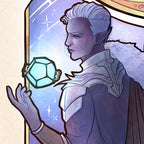 Produktbild Critical Role Konsttryck Matthew Mercer: 10th Anniversary Art Nouveau Illustrations 46 x 28 cm – utan ram
