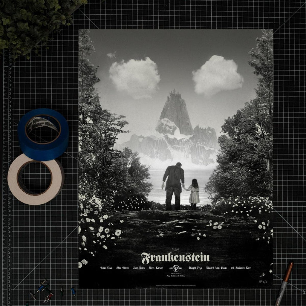 Produktbild Frankenstein konsttryck Frankenstein by Greg Ruth 61 x 46 cm – utan ram
