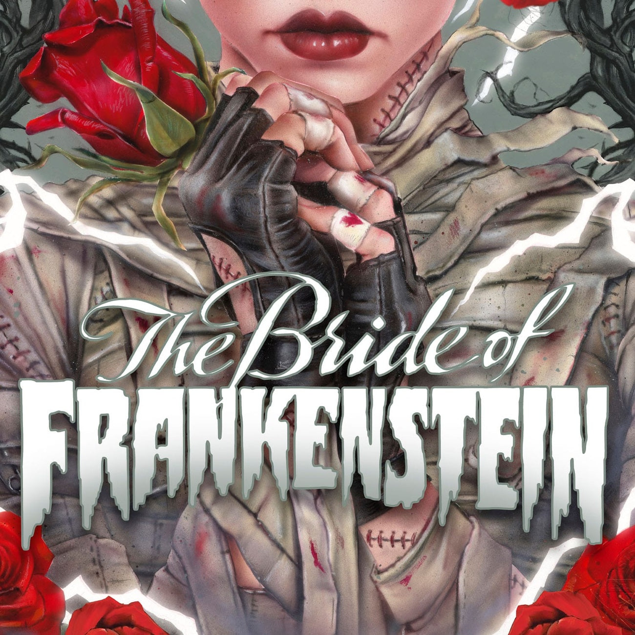 Produktbild Frankensteins brud konsttryck Bride Afterlife by Brian M. Viveros 61 x 41 cm – utan ram