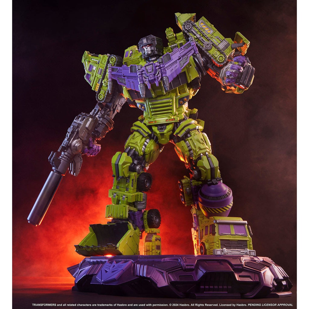 Produktbild Transformers Museum Scale Staty Devastator 114 cm
