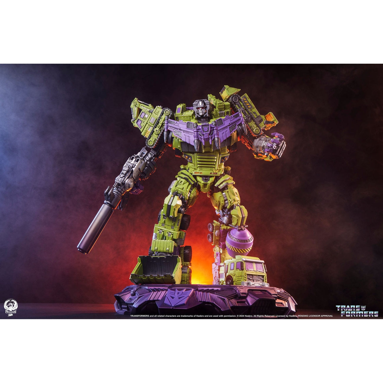 Produktbild Transformers Museum Scale Staty Devastator 114 cm