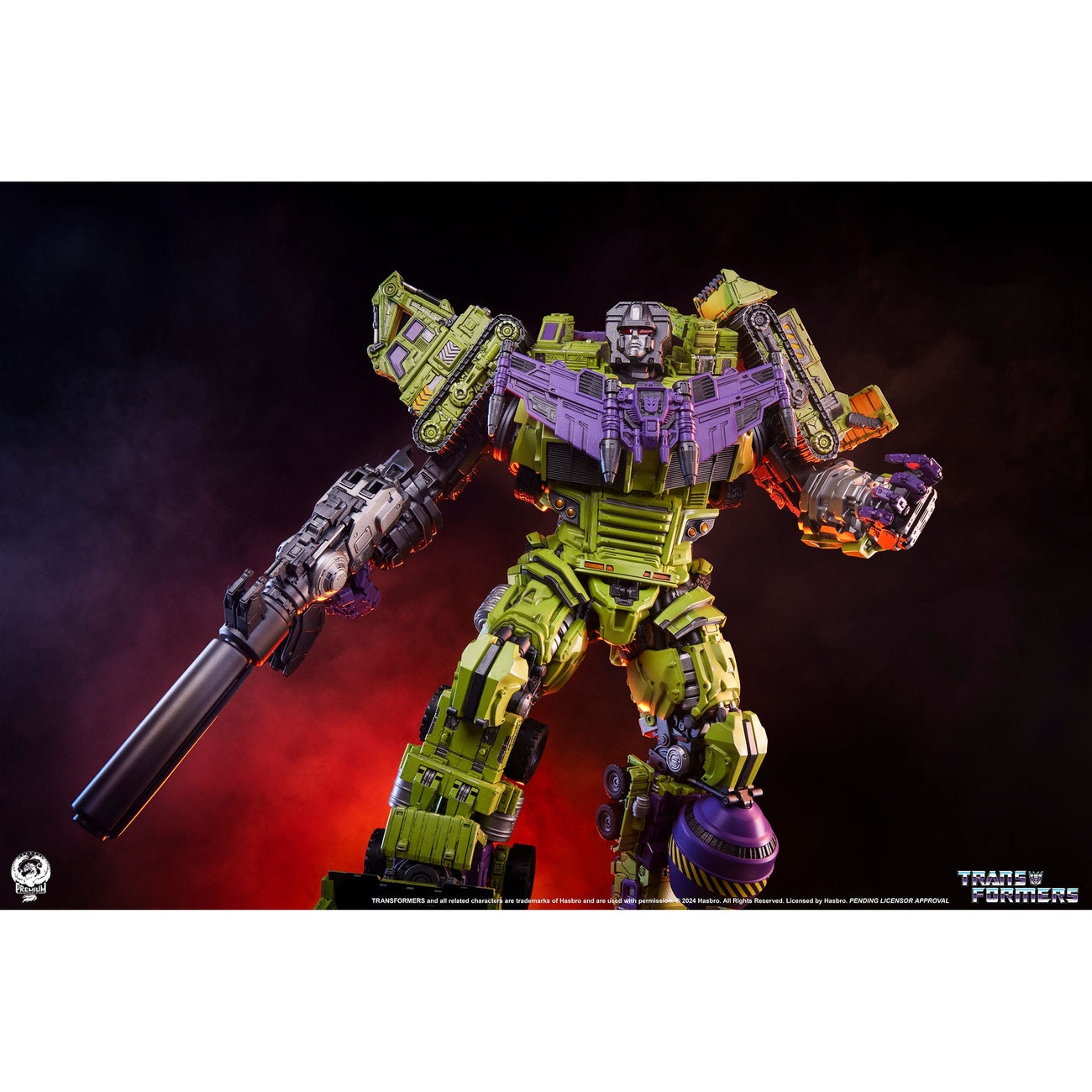 Produktbild Transformers Museum Scale Staty Devastator 114 cm