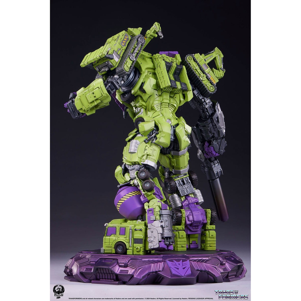 Produktbild Transformers Museum Scale Staty Devastator 114 cm