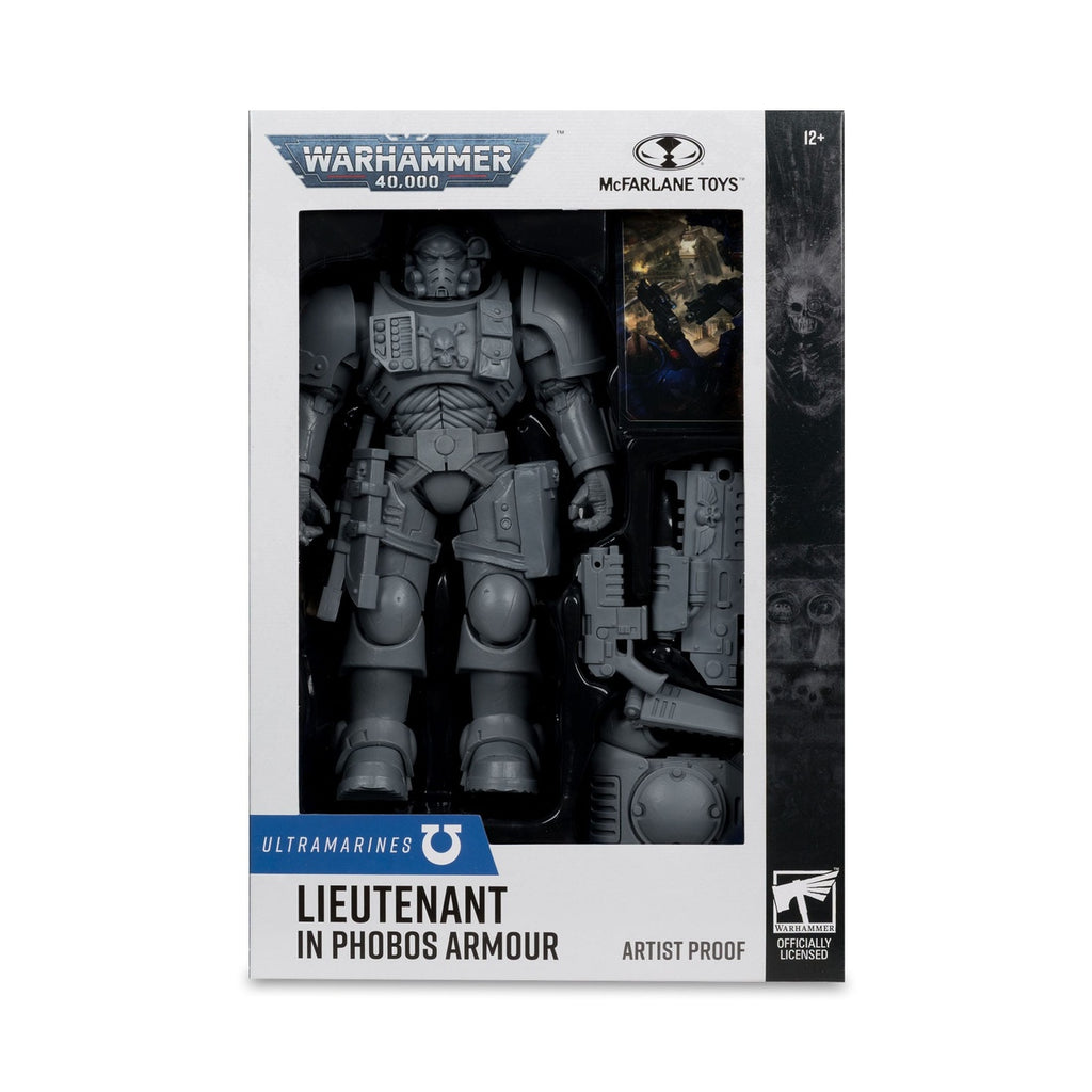Produktbild Warhammer 40,000 Actionfigur Lieutenant i Phobos Armor (Ultramarines) (Artist Proof) 18 cm