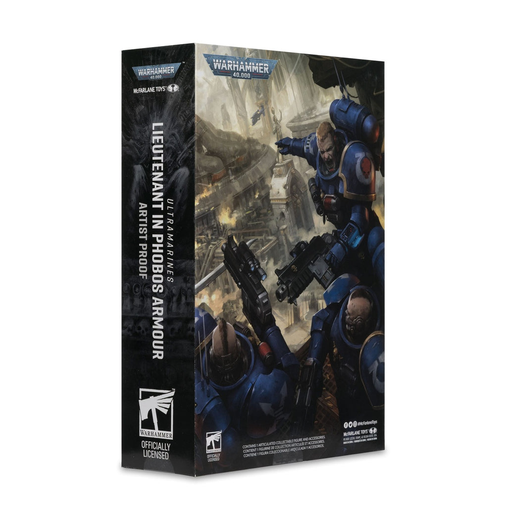 Produktbild Warhammer 40,000 Actionfigur Lieutenant i Phobos Armor (Ultramarines) (Artist Proof) 18 cm