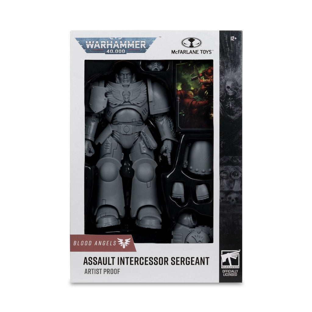 Produktbild Warhammer 40,000 Actionfigur Assault Intercessor Sergeant (Blood Angel) (Artist Proof) 18 cm
