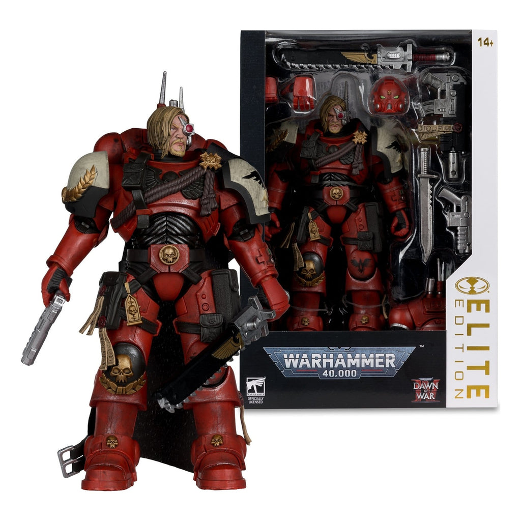 Produktbild Warhammer 40,000 Dawn of War McFarlane Elite Edition actionfigur Captain Cyrus (Dawn of War 4) 20 cm