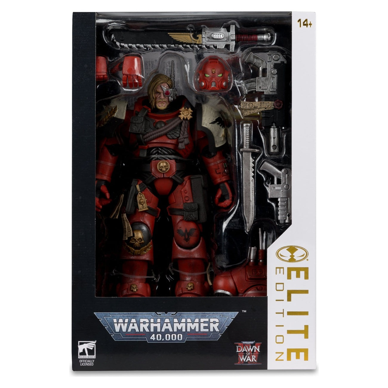 Produktbild Warhammer 40,000 Dawn of War McFarlane Elite Edition actionfigur Captain Cyrus (Dawn of War 4) 20 cm