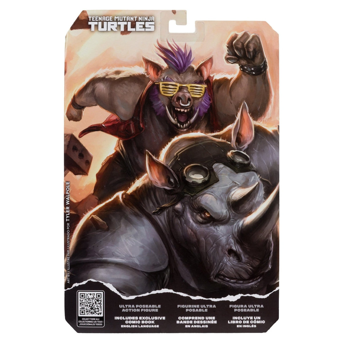 Produktbild Teenage Mutant Ninja Turtles Page Punchers actionfigur Bebop 16 cm