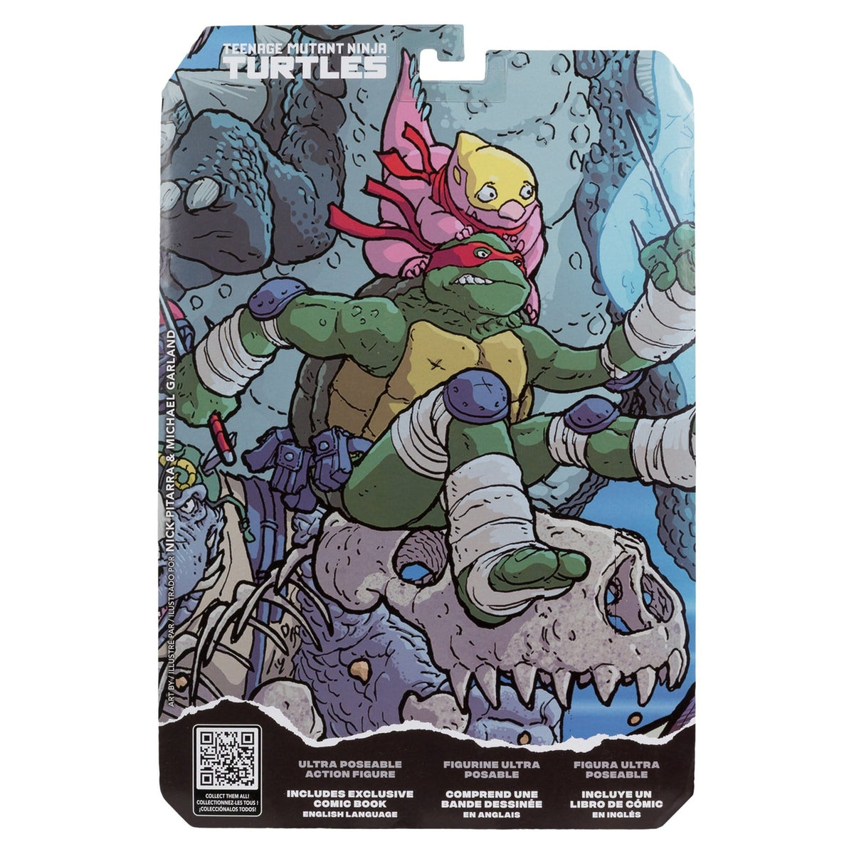 Produktbild Teenage Mutant Ninja Turtles Page Punchers actionfigur Raphael 13 cm