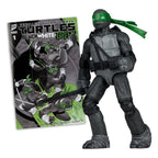 Produktbild Teenage Mutant Ninja Turtles Page Punchers actionfigur Donatello (Black White & Green) (Red Platinum Edition) 13 cm