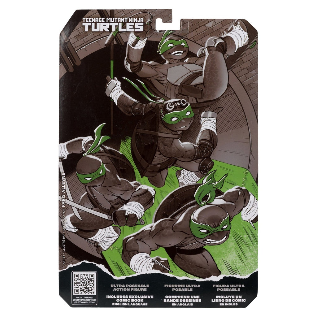 Produktbild Teenage Mutant Ninja Turtles Page Punchers actionfigur Donatello (Black White & Green) (Red Platinum Edition) 13 cm