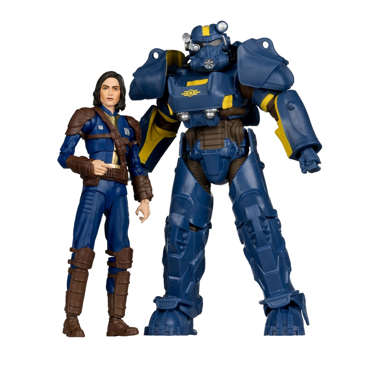 Produktbild Fallout 4 Statyer 2-pack T-60 Vault-Tec & Sole Survivor 18 cm