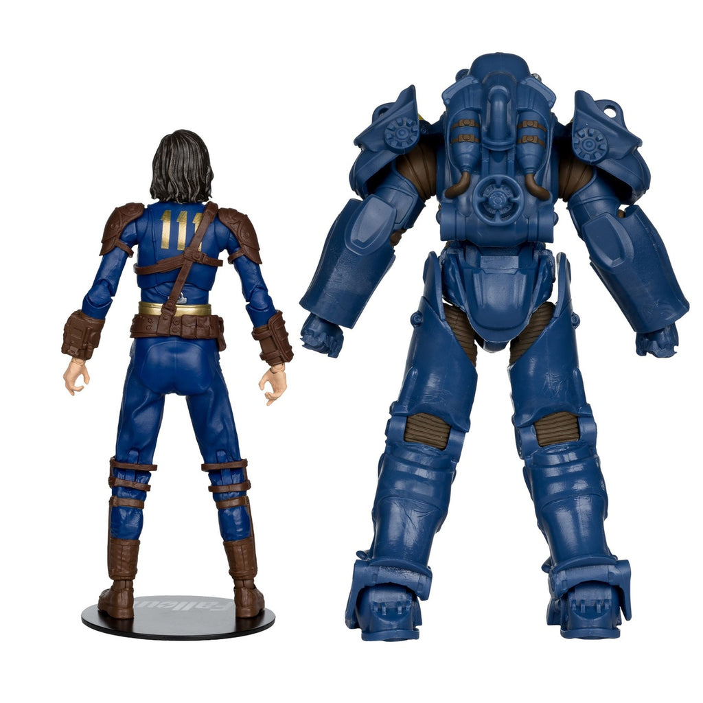 Produktbild Fallout 4 Statyer 2-pack T-60 Vault-Tec & Sole Survivor 18 cm